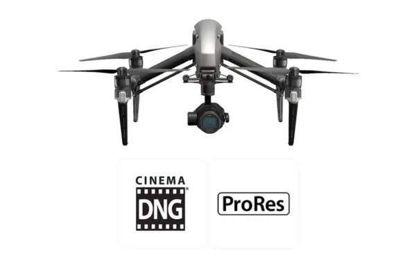 DJI Inspire 2 Advanced Combo with Zenmuse X7, Apple ProRes, CinemaDNG Licenses (NO BATTERIES)