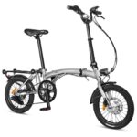 Icon E-Micro Folding E-Bike 16" - Silver